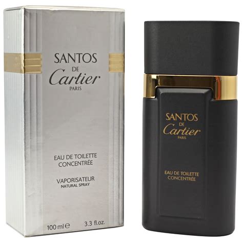 eau de cartier concentree 100ml|santos cartier eau toilette.